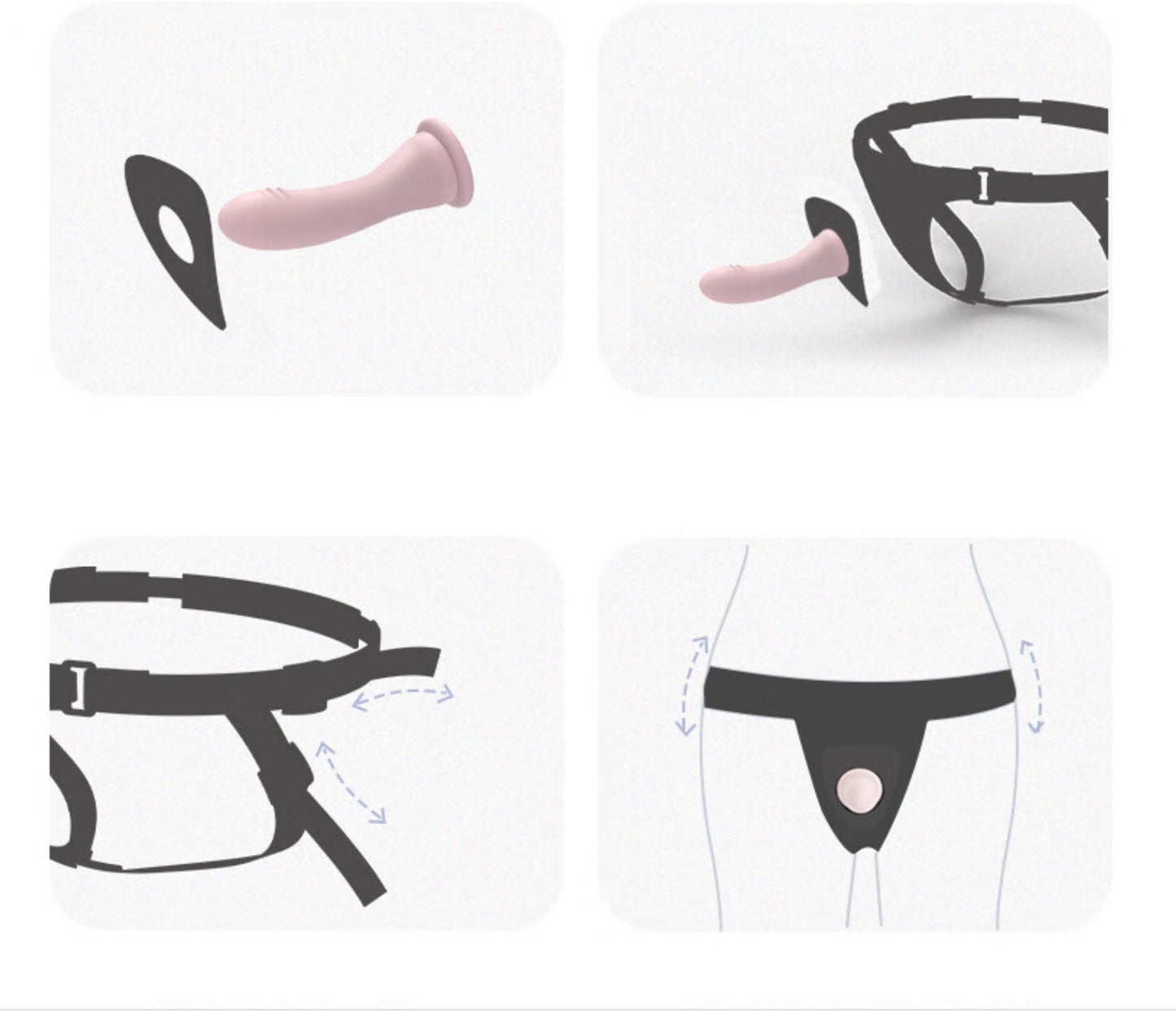 Roomfun 假陽具 穿戴褲 Strap On - S碼 2.0版(新)
