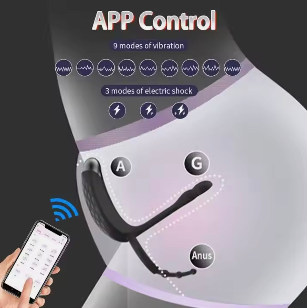 WOWYES MR. B 情侶共震/G點A點刺激器(APP版)