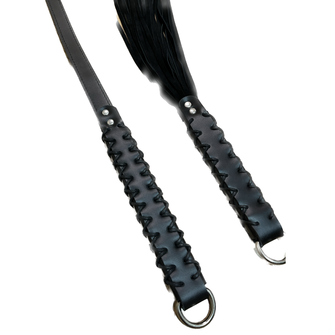 [A must-have for those with experience] Black VERY Long Whip - 1.1 meters