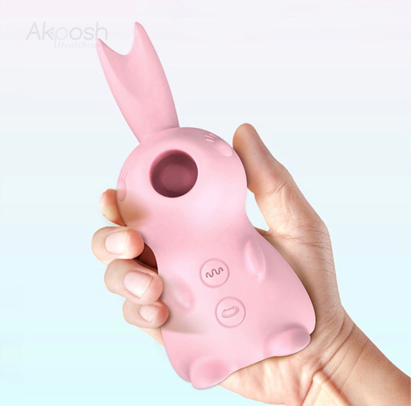 【3in1】Akposh Bunny rabbit slurping and licking desk doll