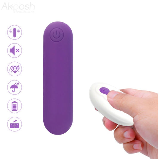 Akposh bullet vibrator with remote control 