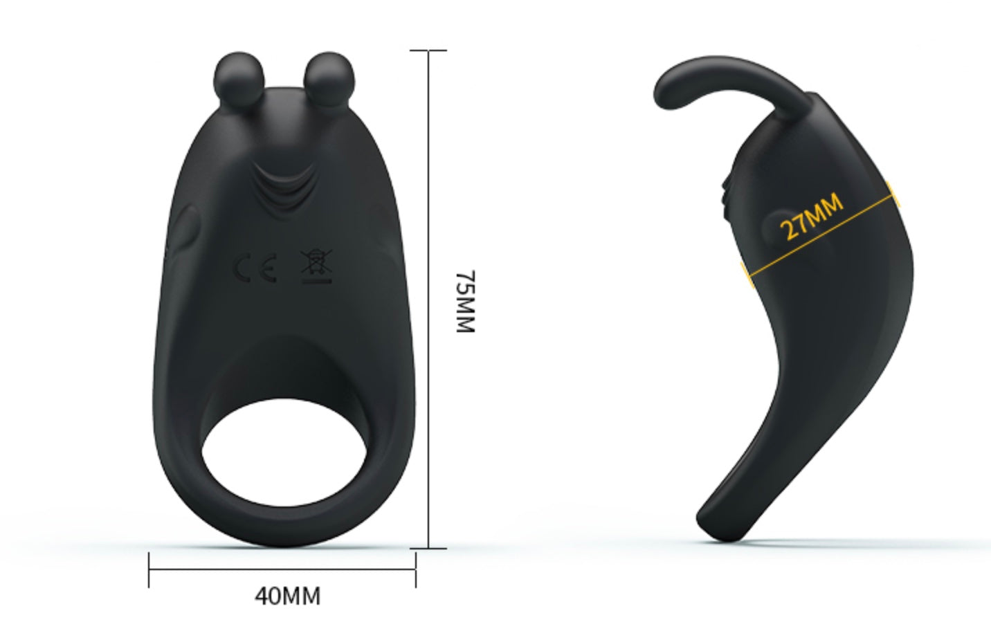 [Male and Female Resonance] Vibrating Penis Ring