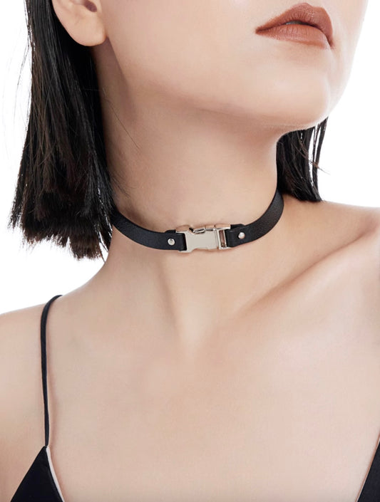 [Hidden Style] Cowhide Handmade Collar 