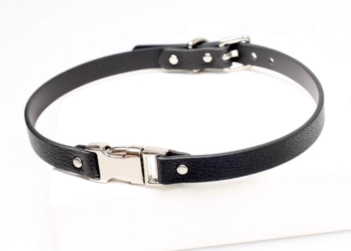 [Hidden Style] Cowhide Handmade Collar 