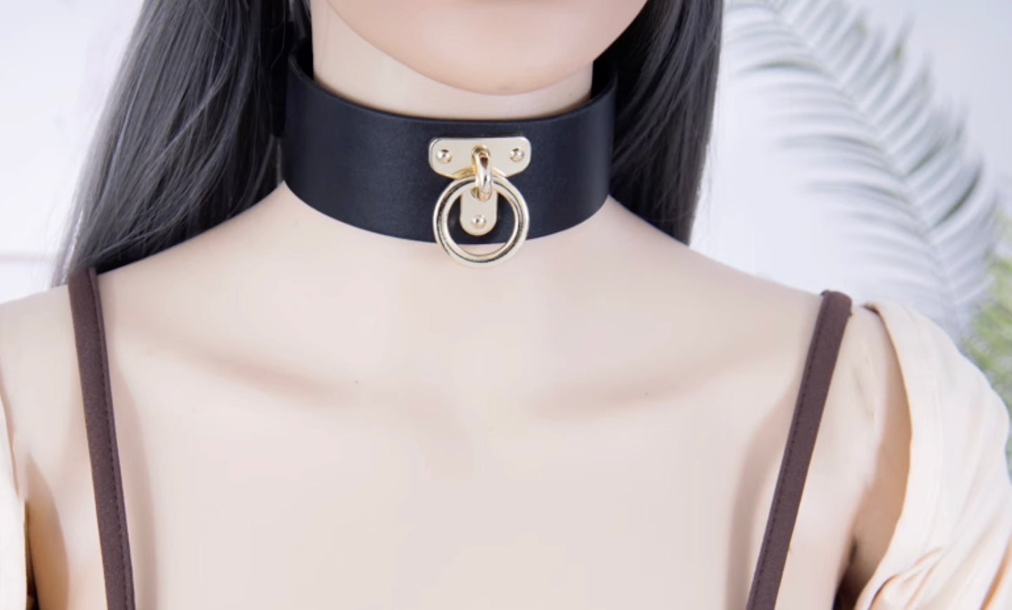 [Thick body design] Classic slave collar 