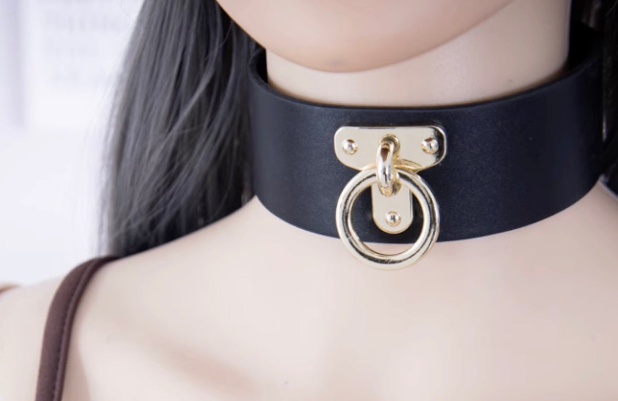 [Thick body design] Classic slave collar 