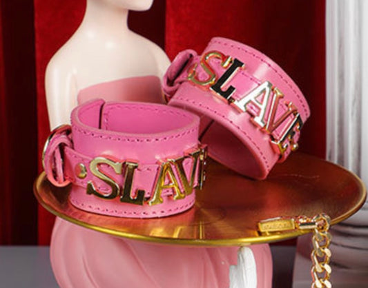 SLAVE handcuff-pink