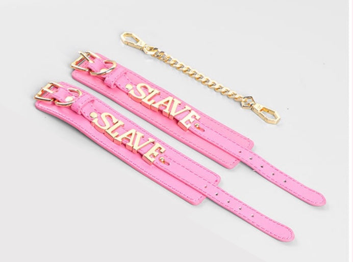 SLAVE handcuff-pink