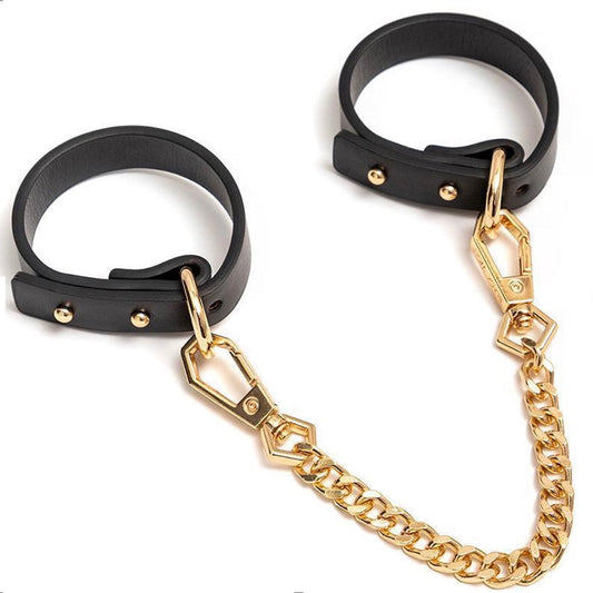 Leather Handcuff - Black