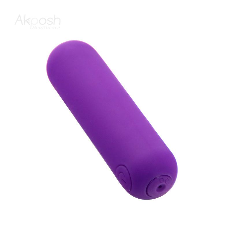 【超細】Akposh 3吋子彈震動器-紫色